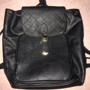 Black backpack